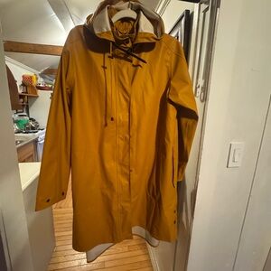 Ilse Jacobsen Yellow Hooded Raincoat